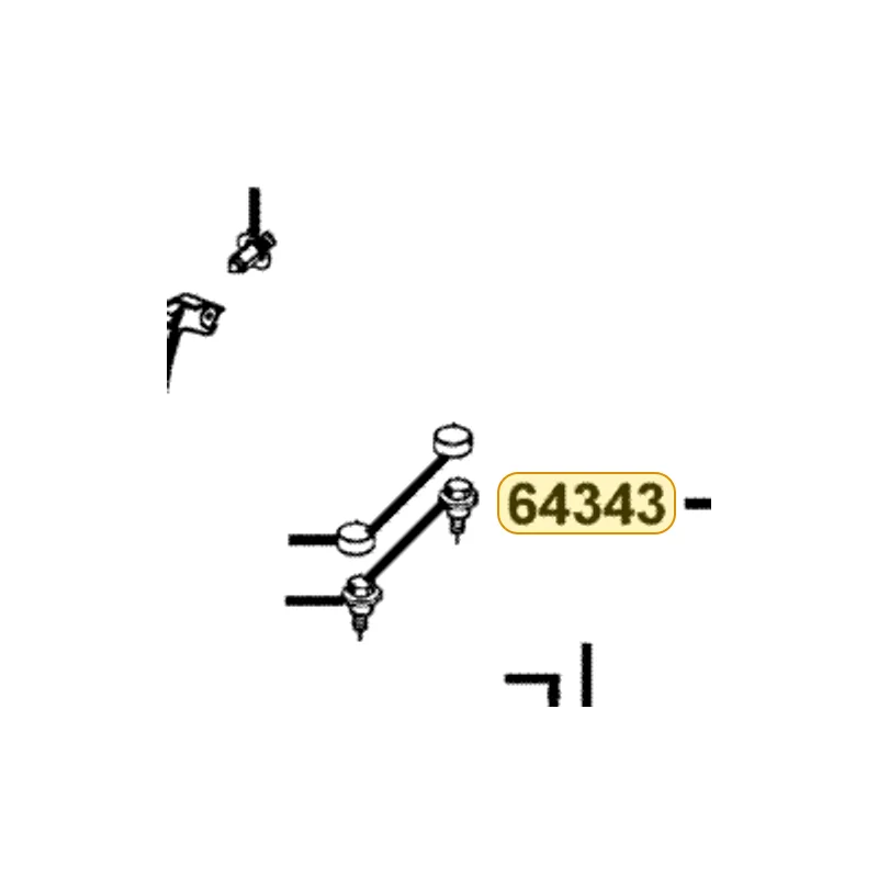 64343-LDH1-E00 HINGE TUNNEL LID — diagram cutout