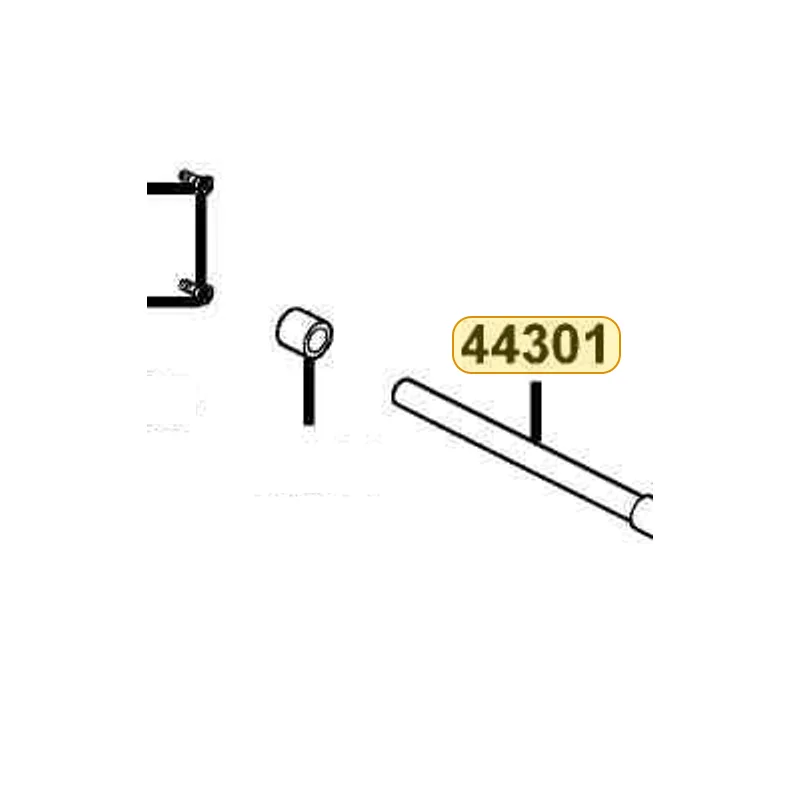 44301-LDH1-E00 AXLE FR WHEEL M14*210MM — diagram cutout