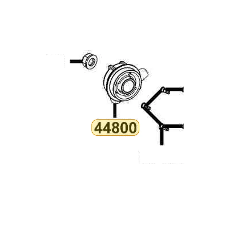 44800-LDH1-E00 GEAR BOX ASSY — diagram cutout