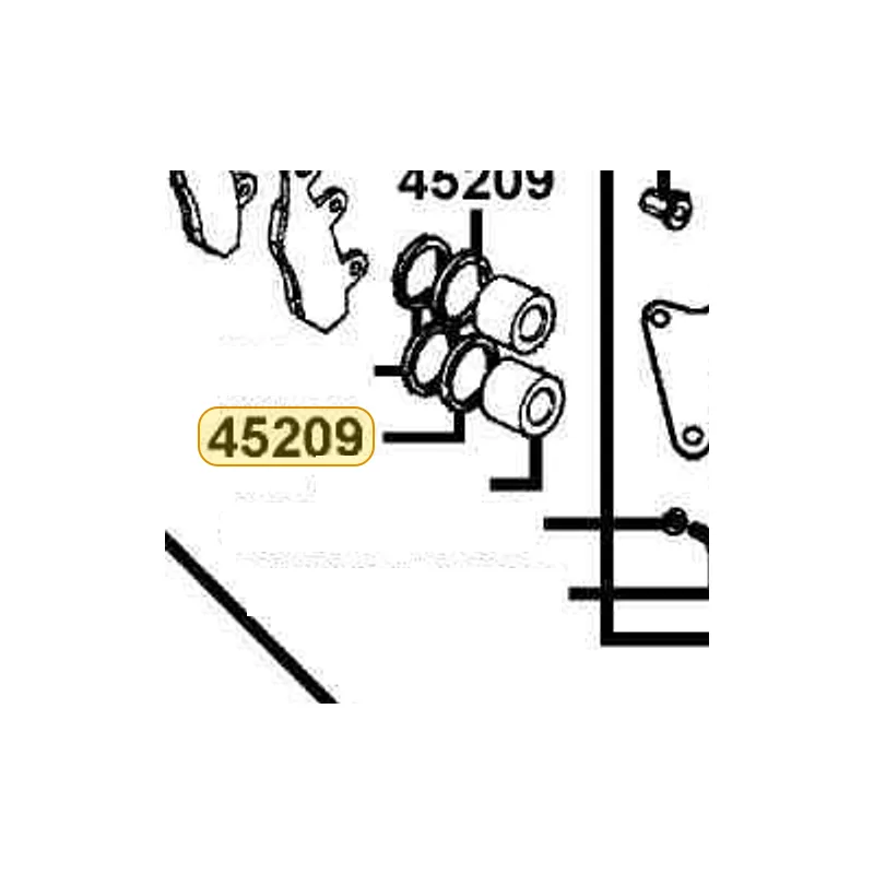 45209-LBA2-E00 SEAL PISTON — diagram cutout