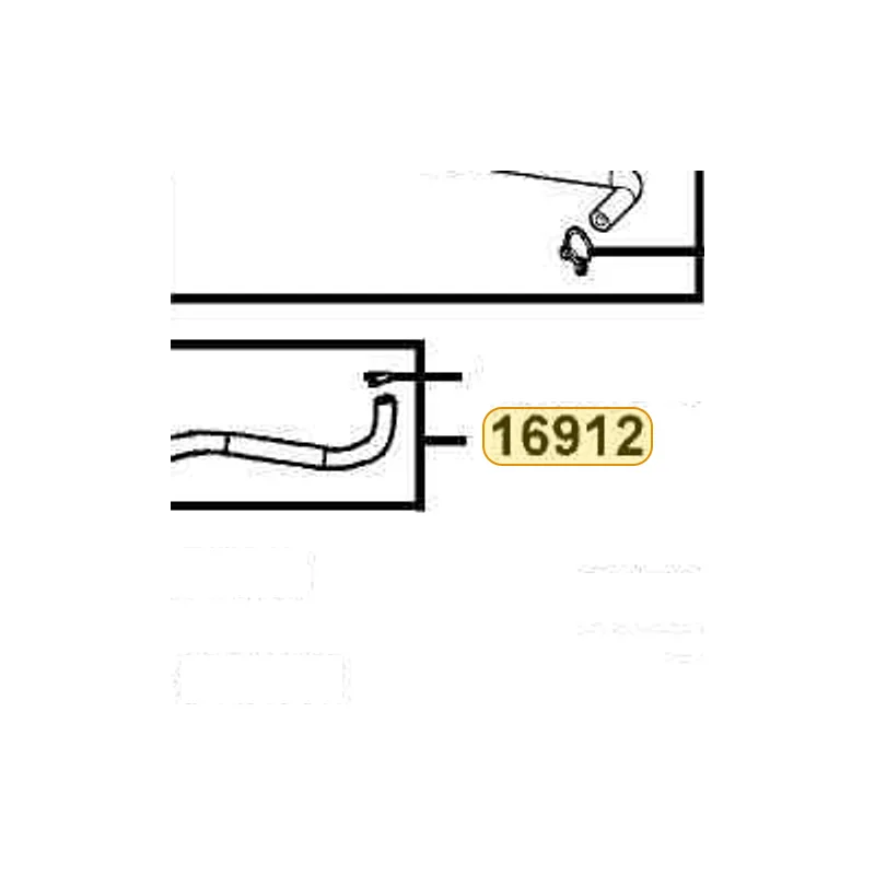 16912-LDH1-MY0 TUBE ASSY STRAINER TO FUEL PUMP — diagram cutout