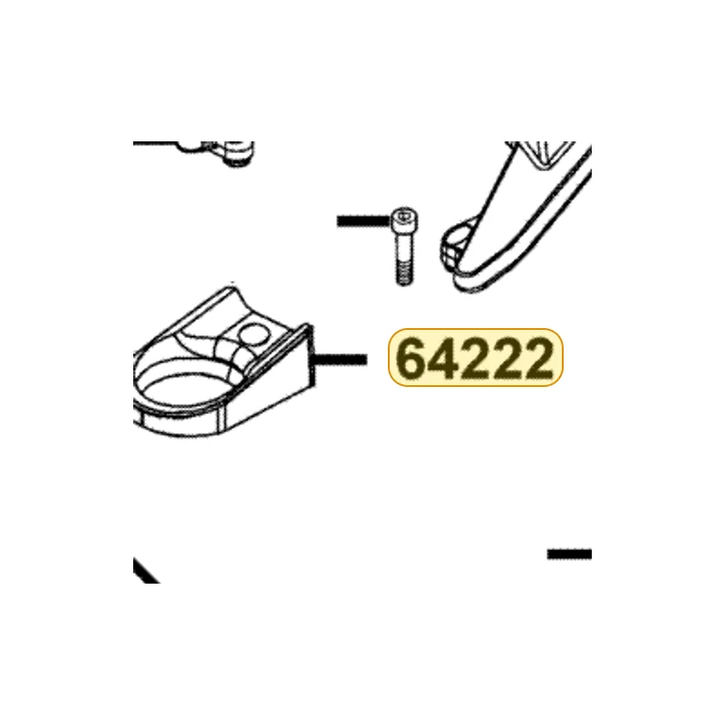 64222-LDH1-E00 RUBBER WIND SCREEN — diagram cutout