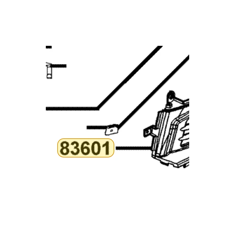 83601-LDH1-E00-N1R COVER SIDE L (Black) — diagram cutout