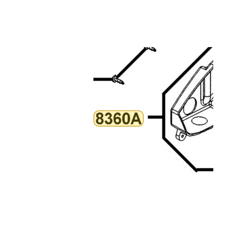 8360A-LDH1-E00 CHAMBER ASSY AIR/C — diagram cutout