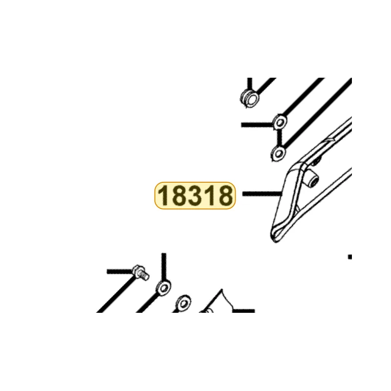 18318-LDH1-M30-HLP PROTECTOR COMP MUFFLER — diagram cutout