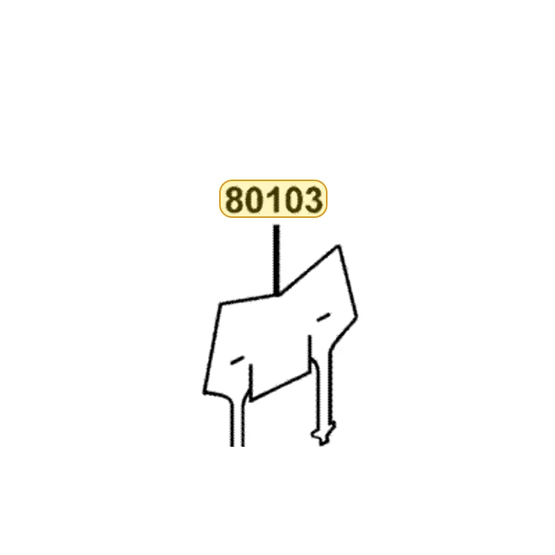 80103-LDH1-E00 PLATE A SPLASH GUARD — diagram cutout
