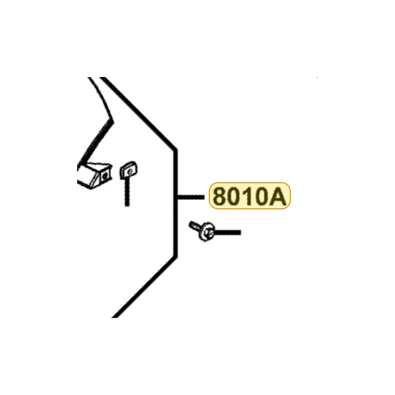 8010A-LDH1-E00-N1R FENDER RR TIRE (Black) — diagram cutout