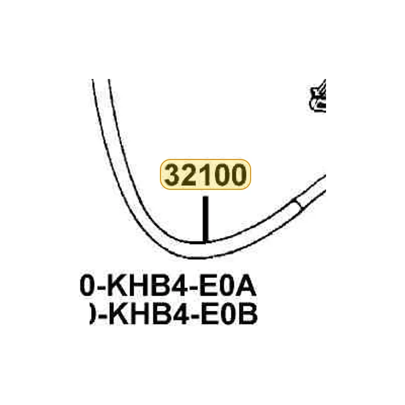 32100-LDH1-M30 HARNESS WIRE — diagram cutout
