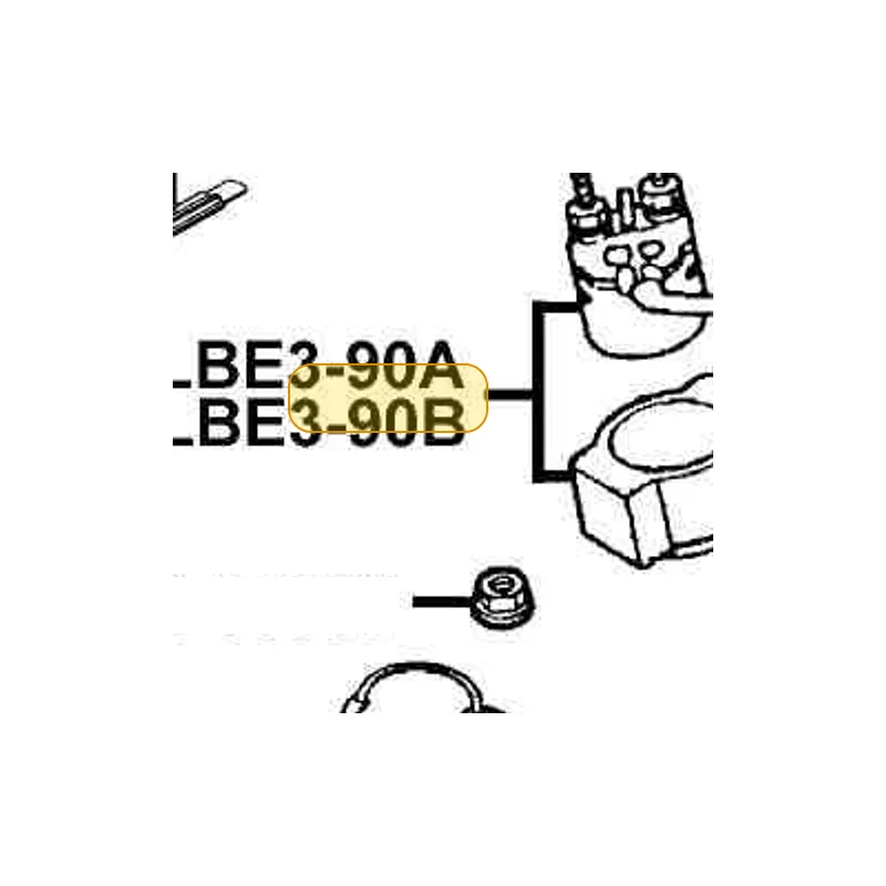 35850-LBE3-90B SET START MAG (D406) — diagram cutout