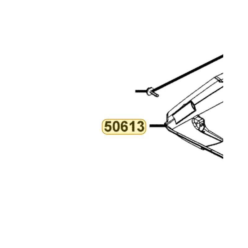 50613-LDH1-E00-N1R COVER UNDER (Black) — diagram cutout