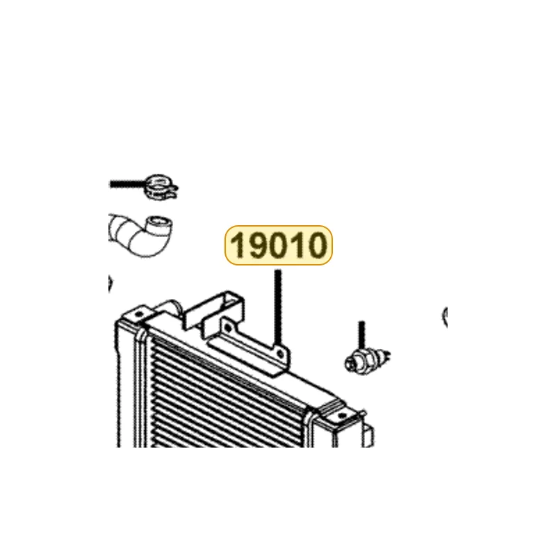 19010-LDH1-E00 RADIATOR COMP — diagram cutout