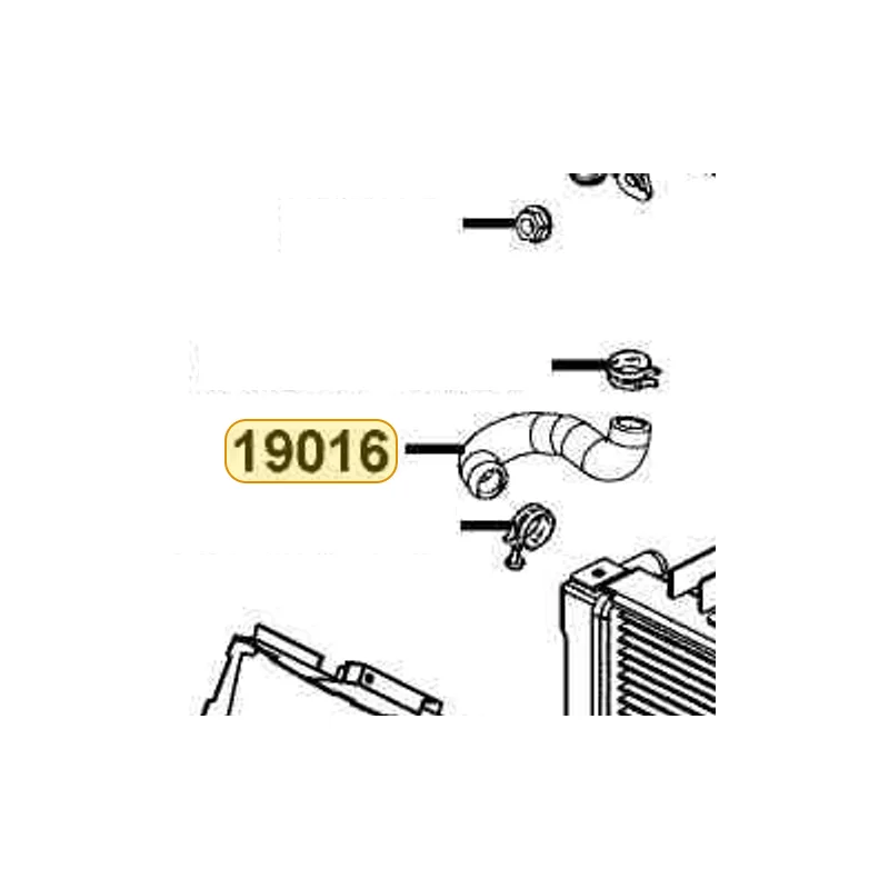 19016-LDH1-E00 HOSE WATER-UNIT CAP — diagram cutout