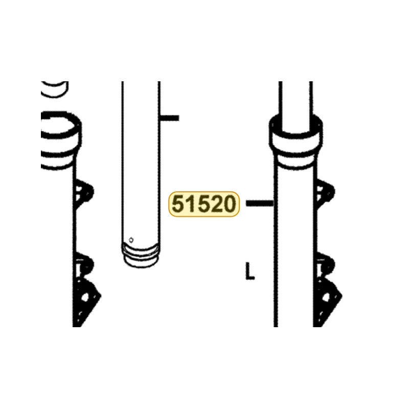 51520-LDH1-E00-NJA BOTTOM CASE L (Silver) — diagram cutout