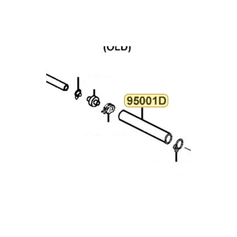 95001-80007-40 TUBE FUEL 8*70 — diagram cutout
