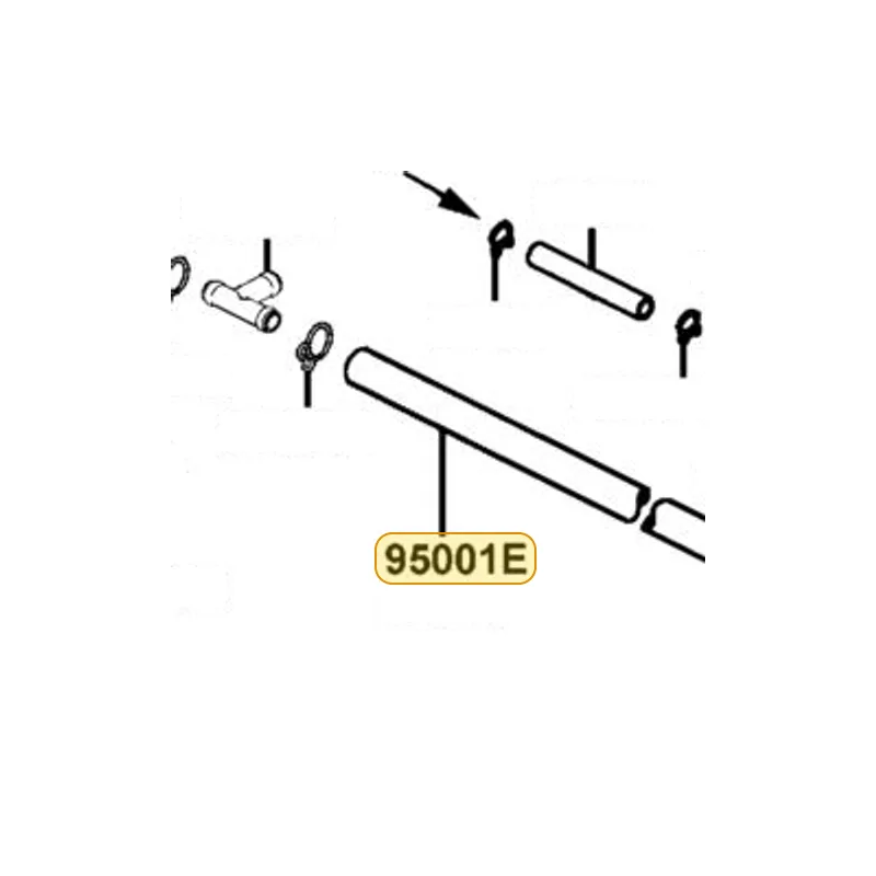 95001-80530-40 TUBE FUEL 8*530 — diagram cutout