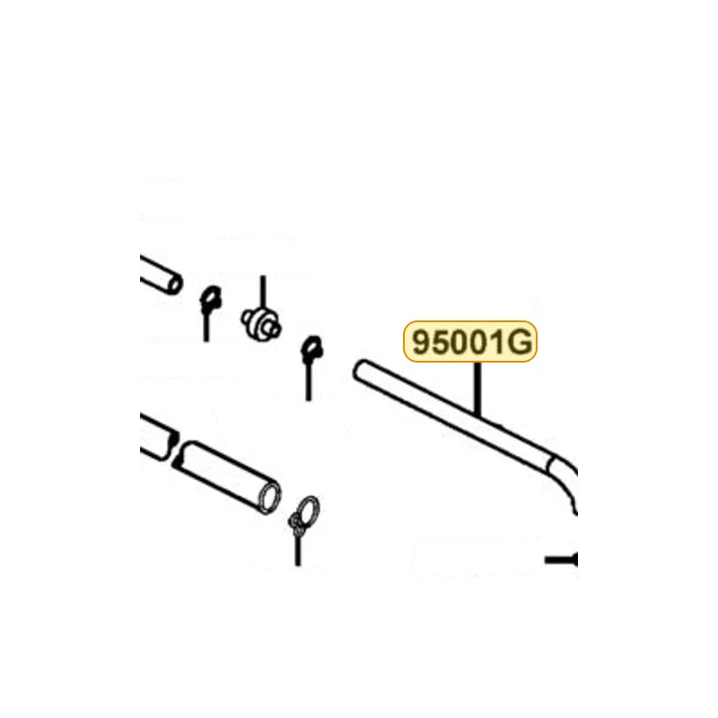95001-LDH1-E00 TUBE FUEL 4.5*1150 — diagram cutout