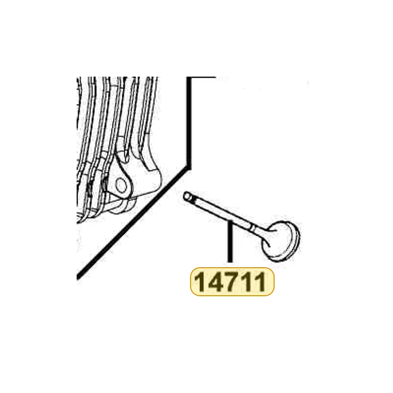 14711-LBC9-900 VALVE INLET — diagram cutout