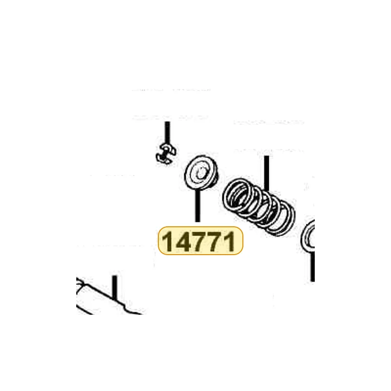 14771-LBC9-900 RETAINER VALVE SPRING — diagram cutout