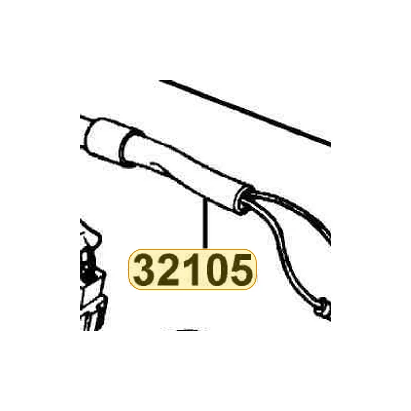 32105-LBD6-E00 SUB HARNESS — diagram cutout