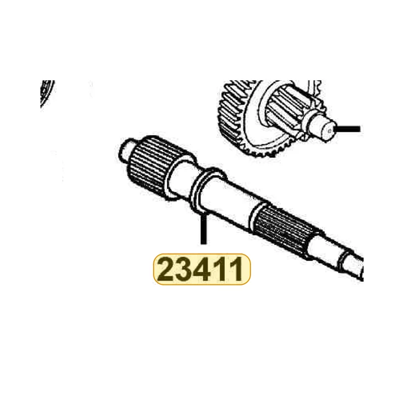 23411-LCD2-E00 SHAFT DRIVE — diagram cutout