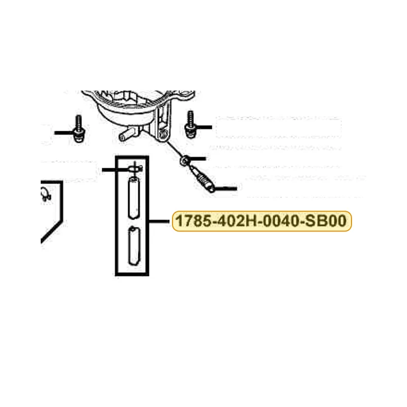 1785-402H-0040-SB0 TUBE SET — diagram cutout