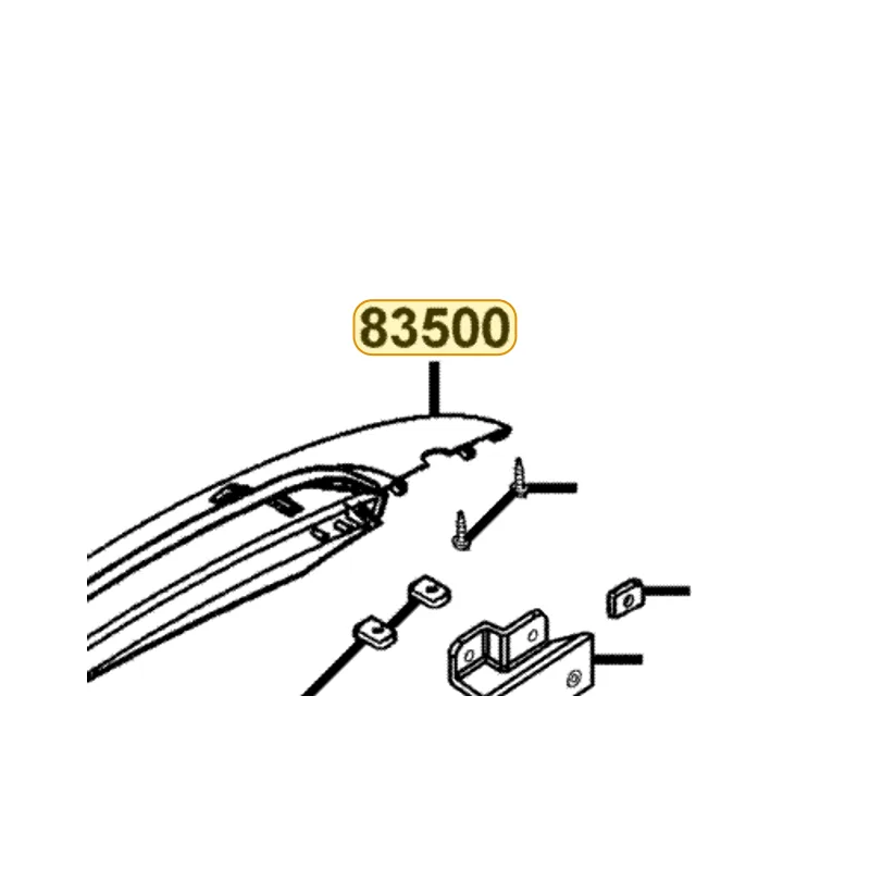 83500-LDH1-E00-C9P COVER R BODY — diagram cutout