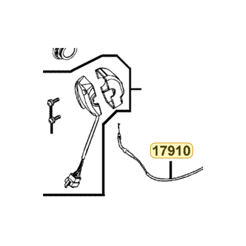 17910-LCD2-E00 CABLE COMP THROT — diagram cutout