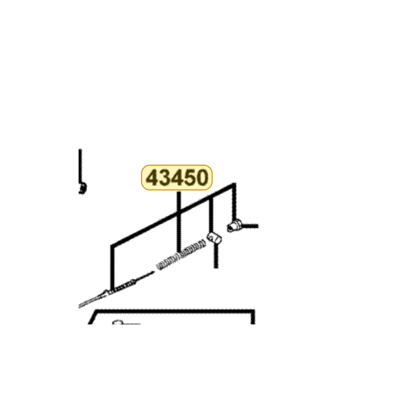 43450-LCD2-E00 CABLE COMP RR BRK — diagram cutout