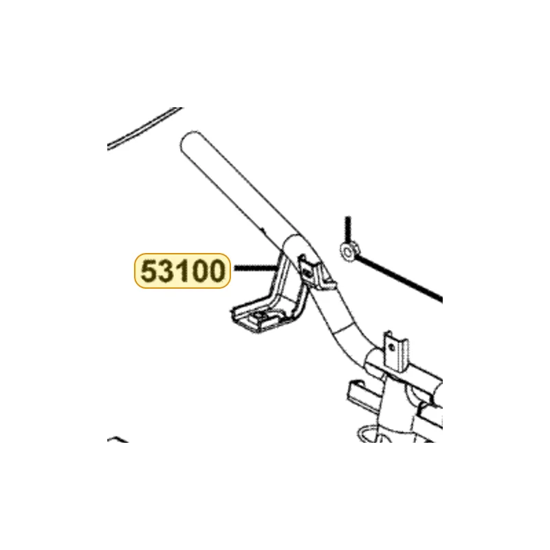 53100-LCD1-E00 HANDLE COMP STRG — diagram cutout