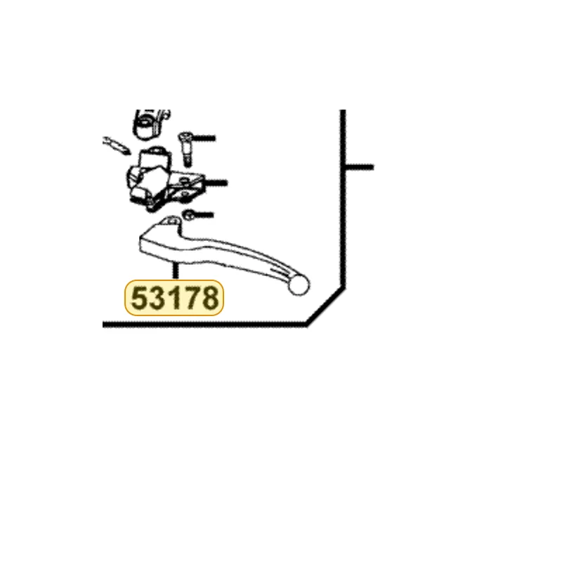 53178-LCD1-E00-M3A LEVER STEERING HANDLE — diagram cutout