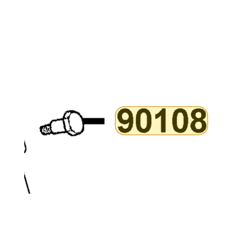 90108-KDU-9000 SCREW SIDE STAND PIVOT — diagram cutout