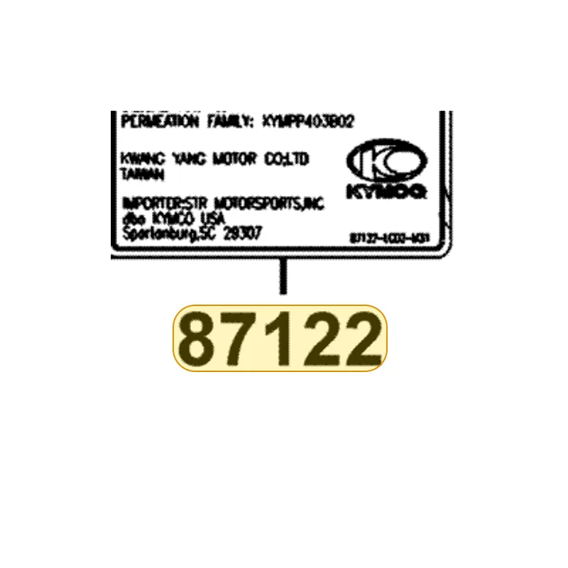 87122-LCD2-M31-T01 0 — diagram cutout