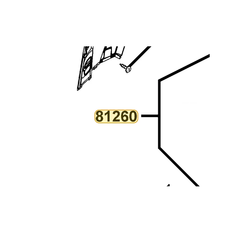 81260-LCD2-MG2 BOX ASSY LUGGAGE — diagram cutout