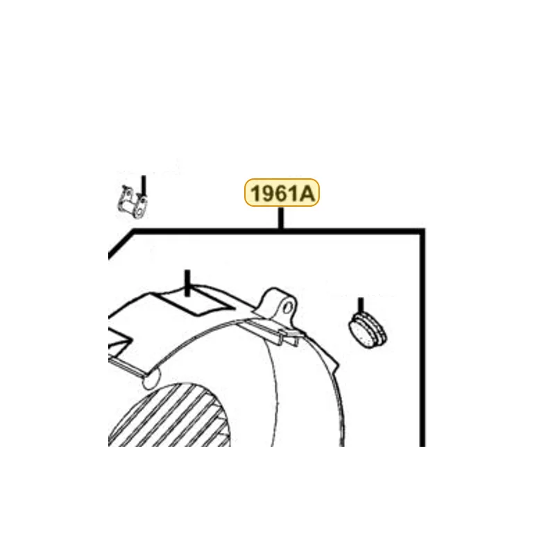 1961A-LCD3-MG0 COVER ASSY FAN — diagram cutout