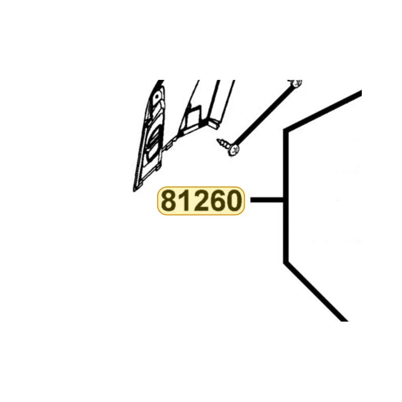 81260-LCD3-MG1 BOX ASSY LUGGAGE — diagram cutout