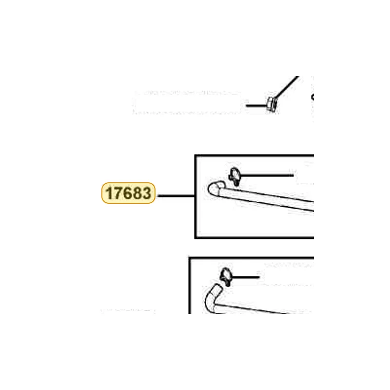 17683-LDH1-E00 TUBE ASSY FUEL — diagram cutout