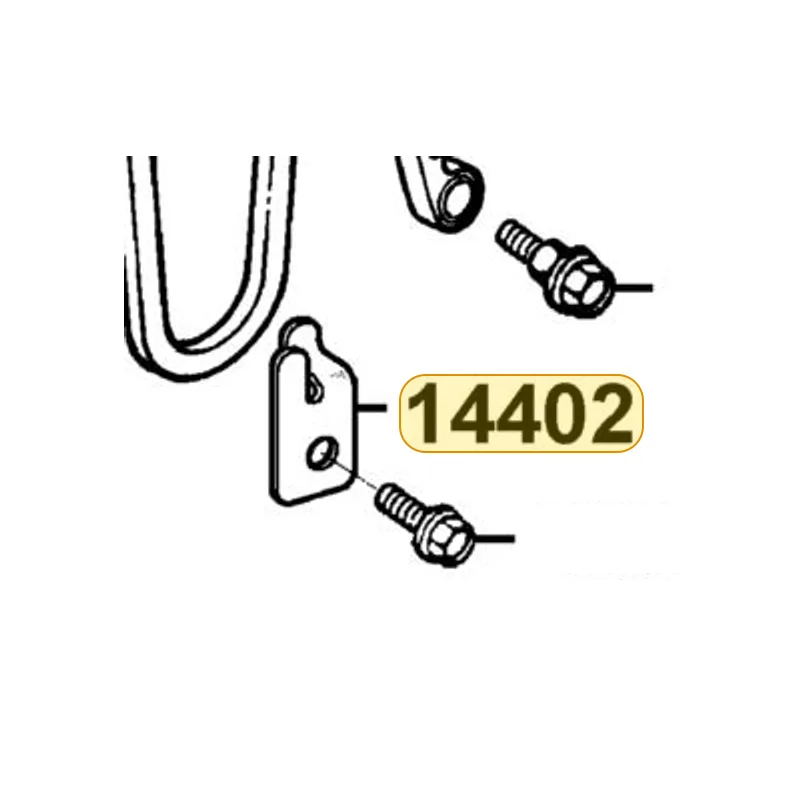14402-KEC8-900 PLATE SET CAM CHAIN — diagram cutout