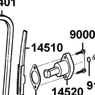 14510-KEC8-900 TENSIONER CAM CHAIN — diagram cutout