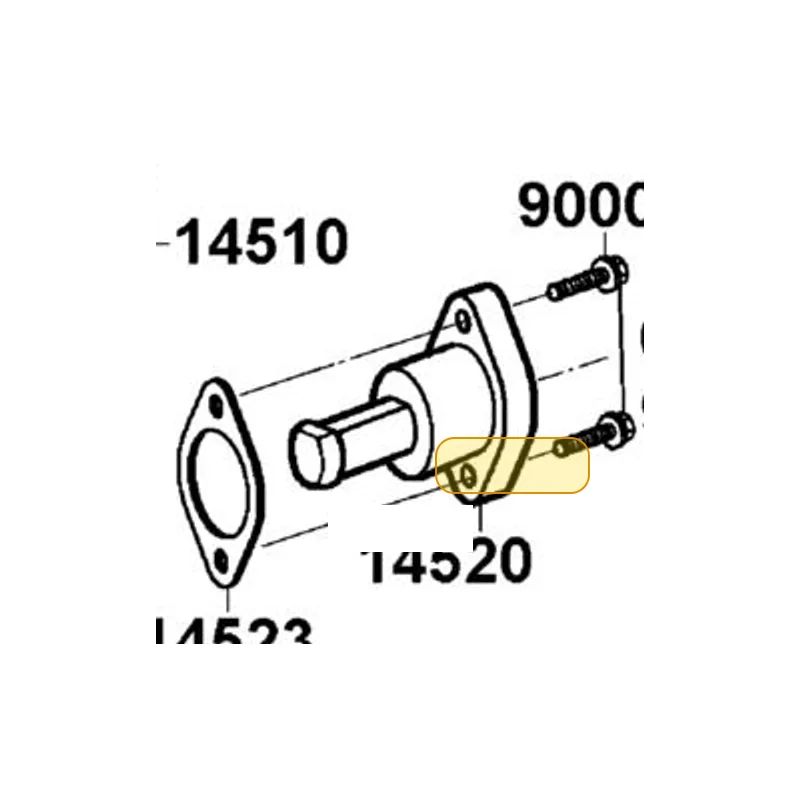 14522-LGM5-900 PLATE TENSIONER LIFTER — diagram cutout