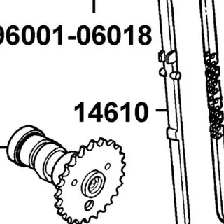 14610-KEC8-900 GUIDE COMP CAM CHAIN — diagram cutout