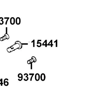 15441-1G07-001 OIL THROUGH — diagram cutout
