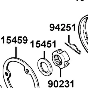 15451-1G07-001 WASHER LOCK OIL FILTER ROTOR