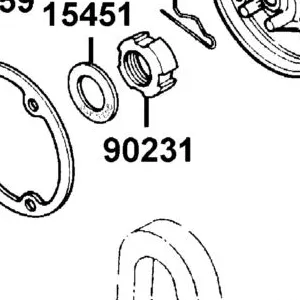 90231-2L00-011 NUT LOCK 16MM — diagram cutout