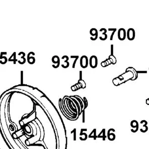 93700-05012-0F SCREW OVAL 5*12 — diagram cutout