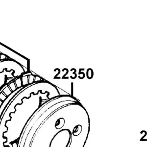 22350-1G07-012 PLATE CLUTCH PRESSURE — diagram cutout