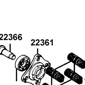 22361-1G07-001 PLATE CLUTCH LIFTER — diagram cutout