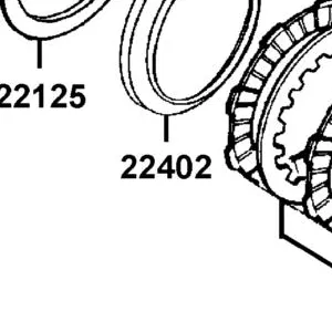 22402-KKAK-900 SPR ADJUSTER — diagram cutout