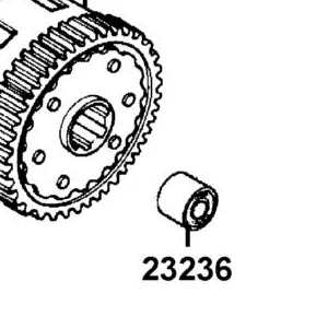 23236-KEC2-900 COLLAR CLUTCH — diagram cutout