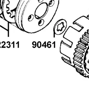 90461-ALH3-900 WASHER SPLINE 20MM — diagram cutout
