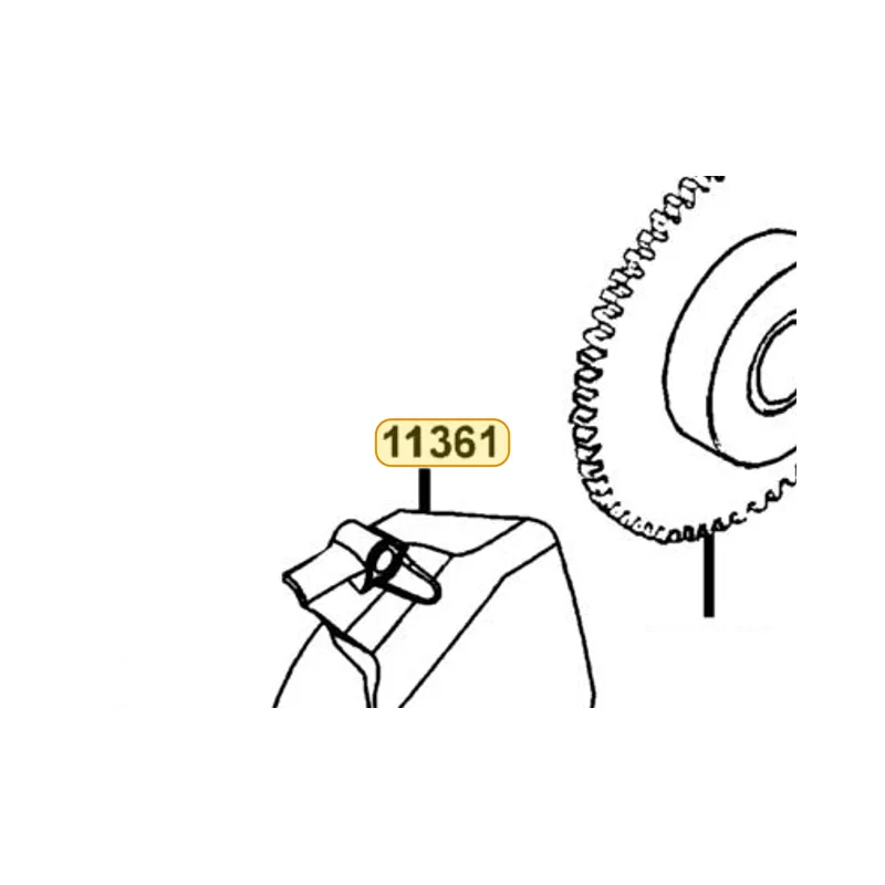 11361-LEC8-E00-NEP COVER LEFT REAR CRANK CASE — diagram cutout